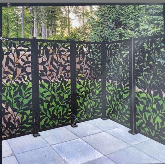 Peak Decorative Screens 3’x6’ Foliage Screen 1 panel Metzger Property