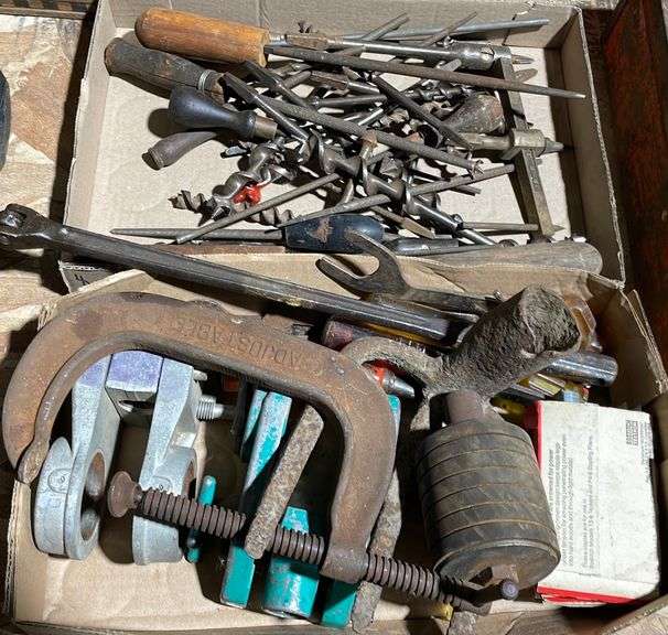 C clamps, drill bits, files Metzger Property Services LLC