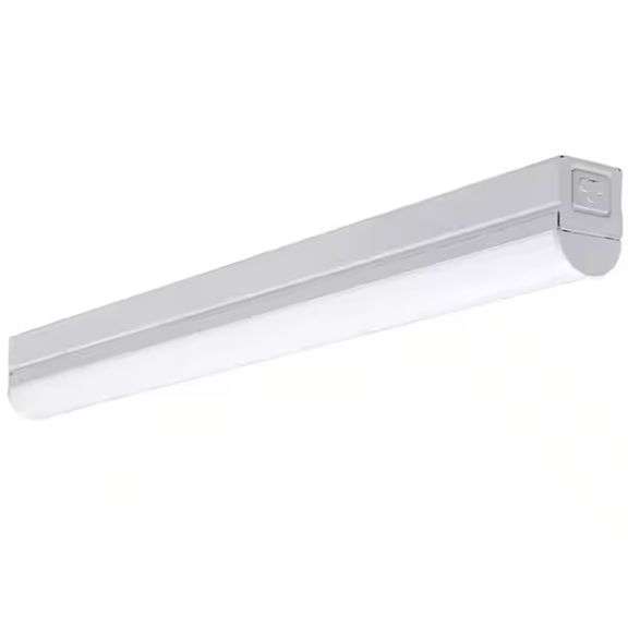 Commercial Electric 2 ft LED Garage Ceiling Strip Light Plug