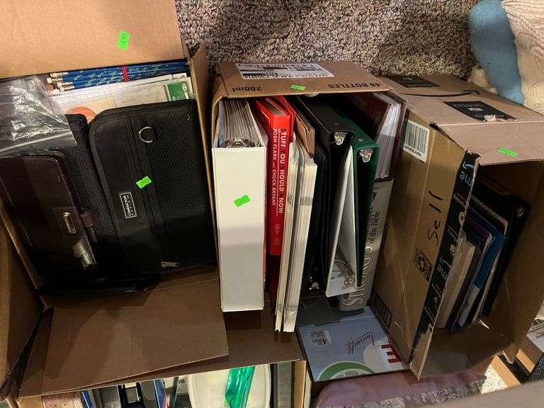 Office supplies, binders , tablets Metzger Property Services, LLC