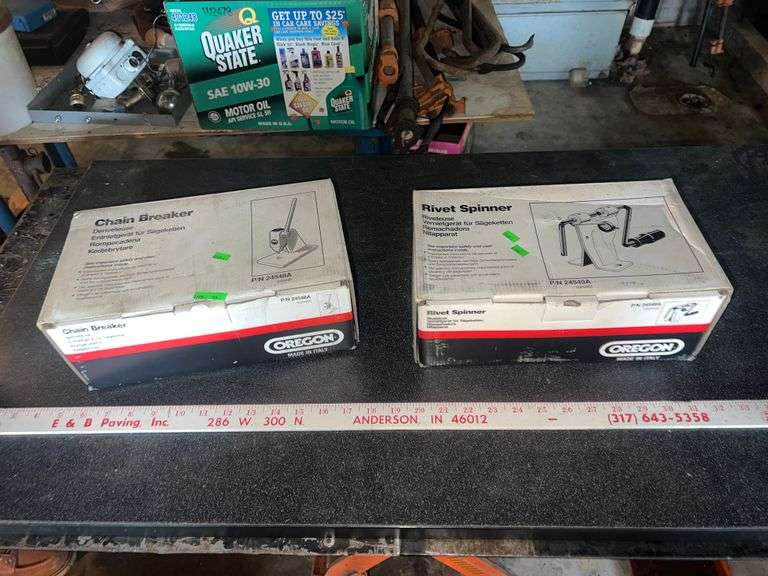 Oregon Chain Breaker, Oregon Rivet spinner Metzger Property Services LLC