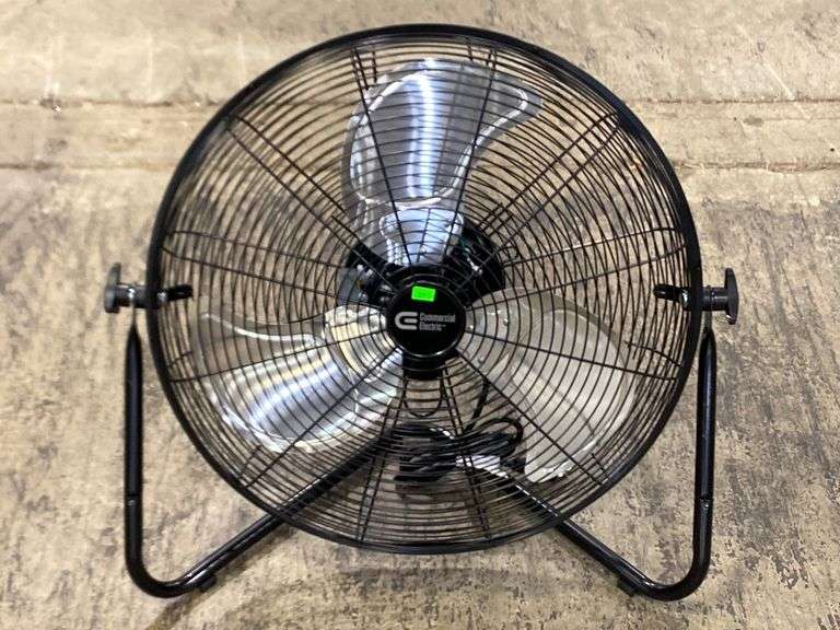 Commercial Electric 20 in. 3Speed High Velocity Floor Fan, ModelSFC1