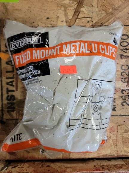 Everbilt Fixed Mount Metal U Clips Metzger Property Services LLC