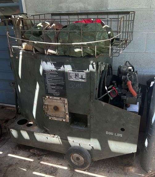 PICK UP IN KIMMELL, IN - U.S Heater Duct Type Portable Tent Heater, model  VBM 250A ,operating condition unknown - Metzger Property Services LLC