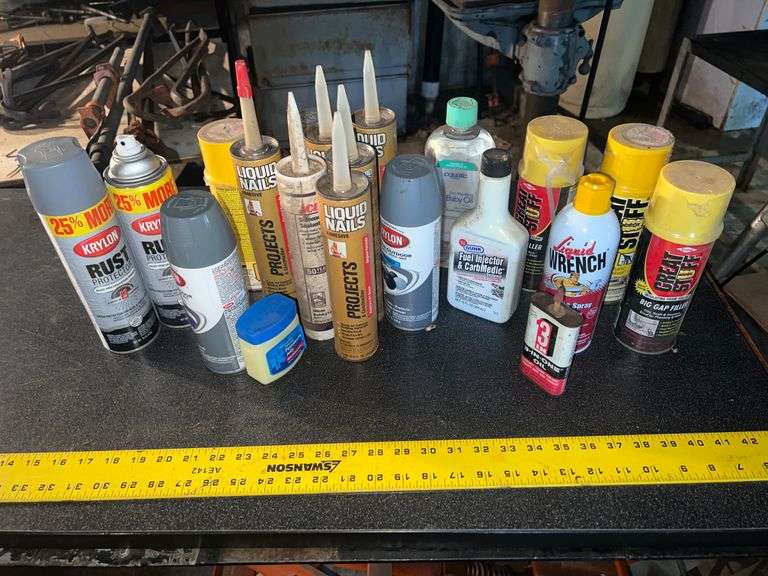 Assorted paint, Caulking & Chemicals Metzger Property Services, LLC