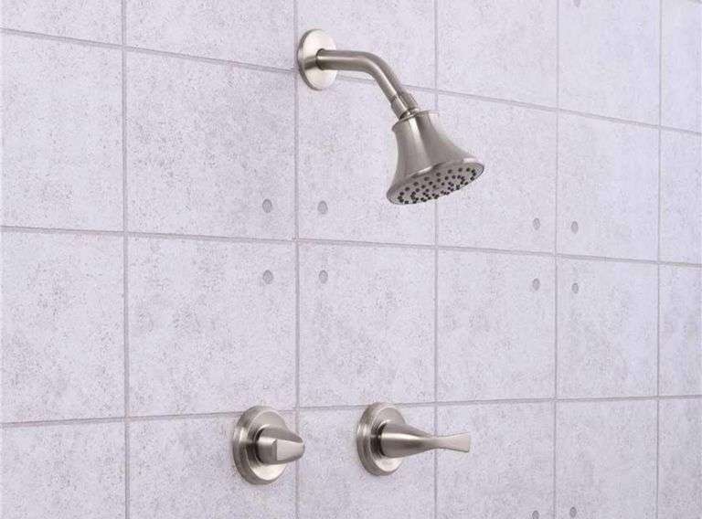 Premier 3552604 Sanibel TwoHandle ShowerOnly Faucet, Brushed Nickel