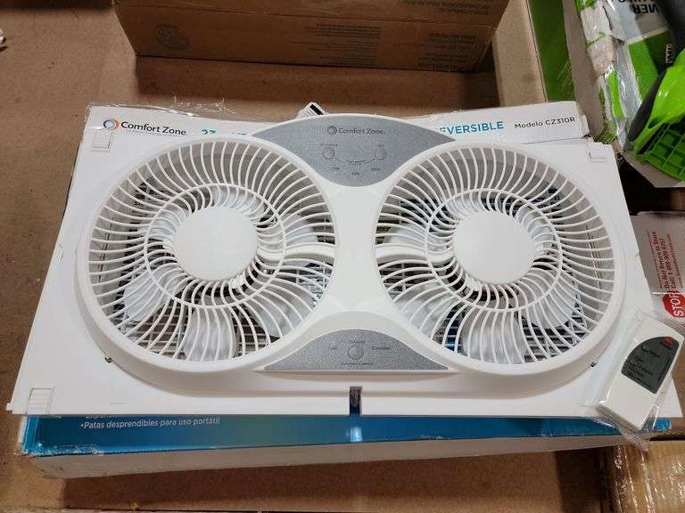 Comfort Zone CZ310R 9" 3Speed, 3Function, Expandable, Reversible Twin