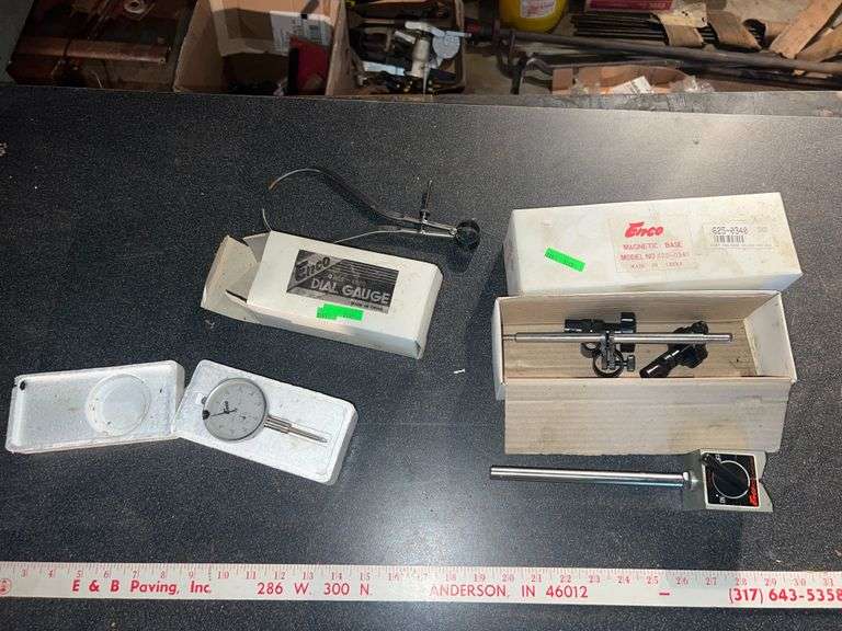 Enco dial indicator, External calipers Metzger Property Services LLC