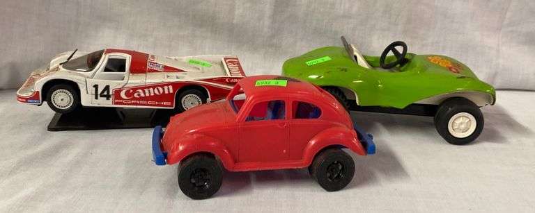 Tonka Fun Dune Buggy Toy Car, Plastic toy car, Canon toy car figurine ...