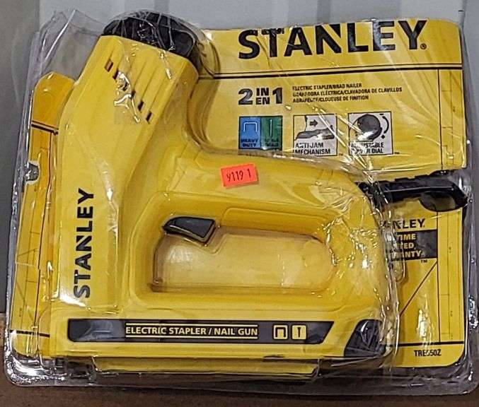 Stanley 2 N 1 Electric Stapler/ Nail Gun Metzger Property Services LLC