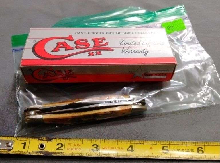 Case 3blade pocket knife 5318 with box Metzger Property Services, LLC