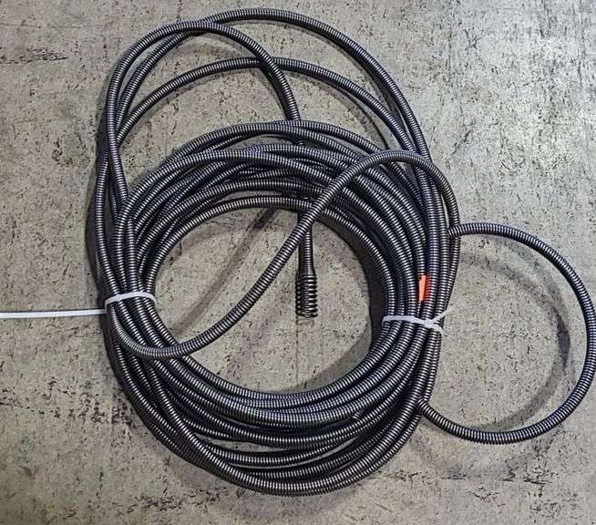 Husky 1/2 in. x 50 ft. Drain Auger, Missing Handle Metzger Property