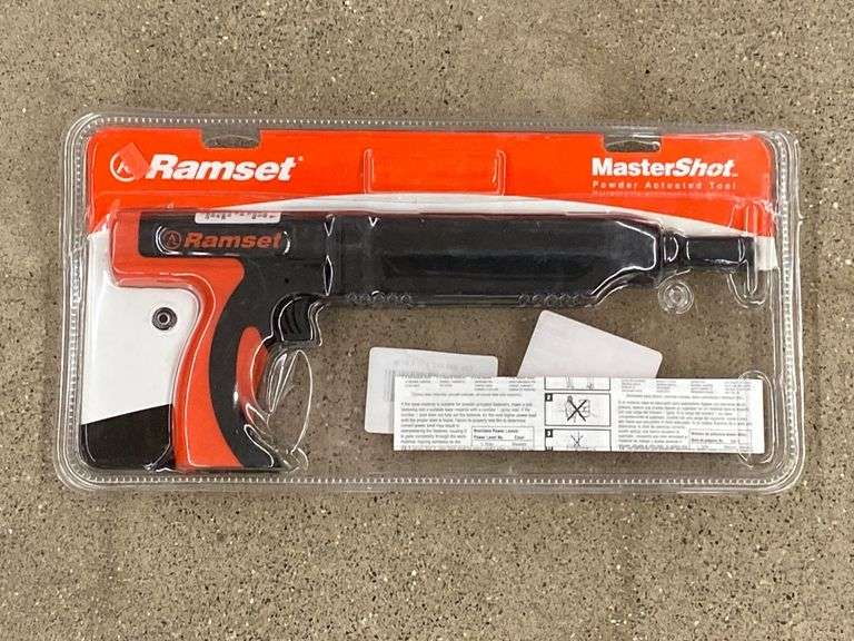 Ramset MasterShot 0.22 Caliber Powder Actuated Tool Metzger Property Services, LLC