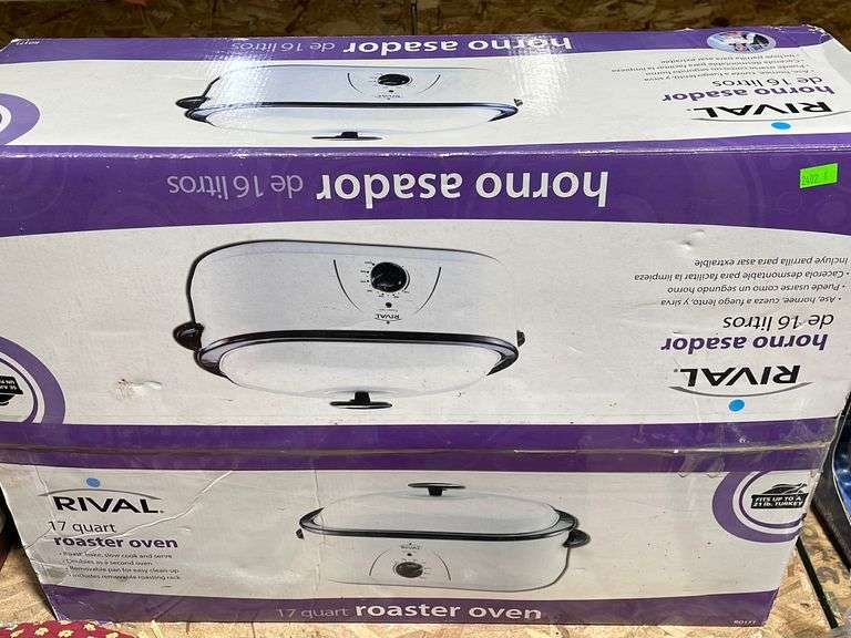 Rival 17qt toaster oven Metzger Property Services LLC