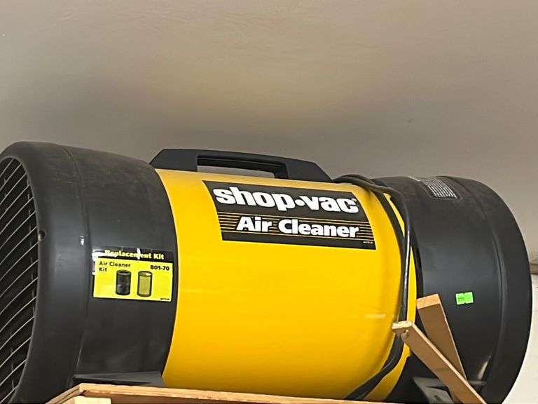 Shop vac air cleaner 80170 Metzger Property Services, LLC