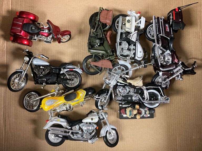 HarleyDavidson Motorcycle Figurines Metzger Property Services, LLC