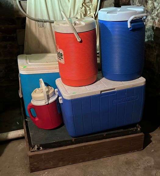 Cooler assortment and drink dispensers Metzger Property Services LLC