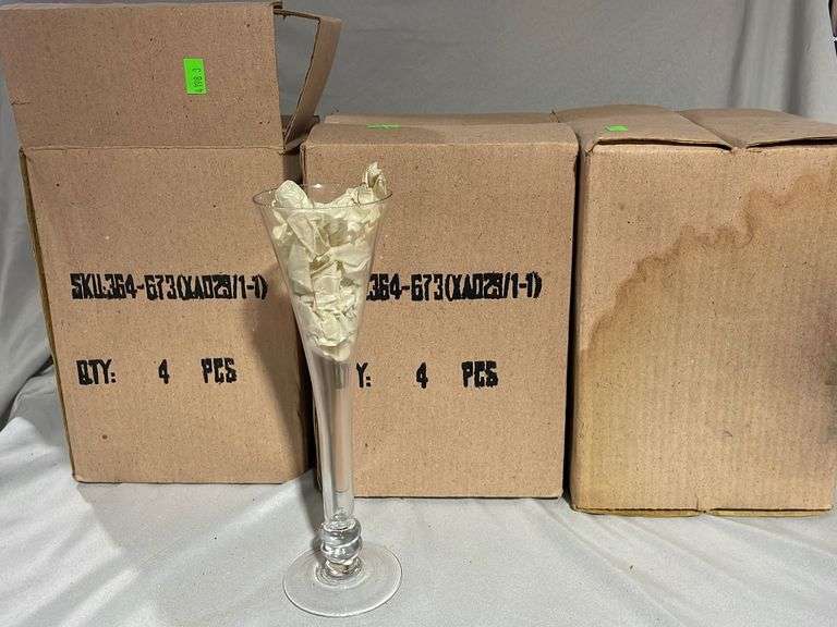 Stemmed glassware assortment Metzger Property Services, LLC