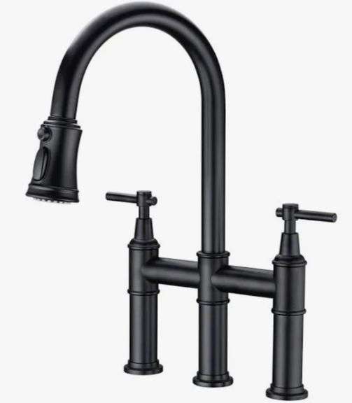 Pfister Hanover 2Handle PullDown Kitchen Faucet Tuscan Bronze