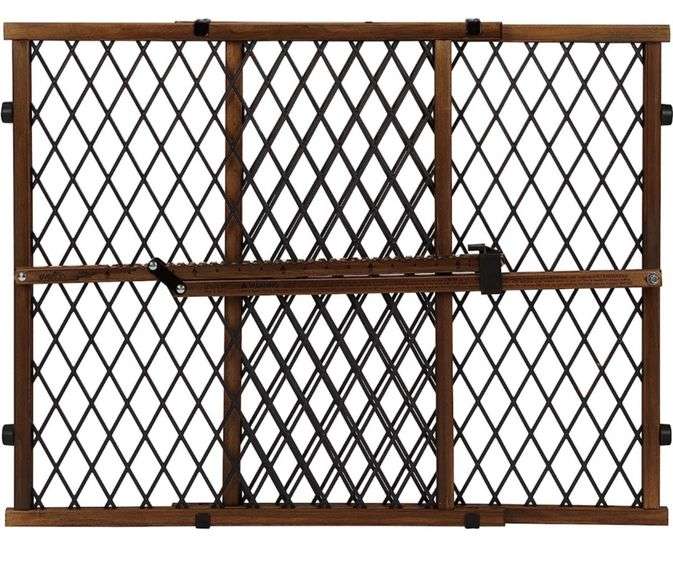 Evenflo Position & Lock Baby Gate, PressureMounted, Farmhouse