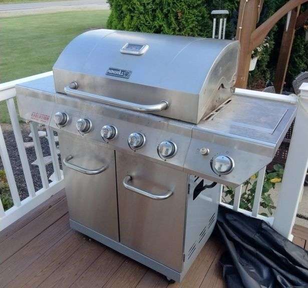 Nexgrill stainless steel gas grill (tank not included) 56" Metzger