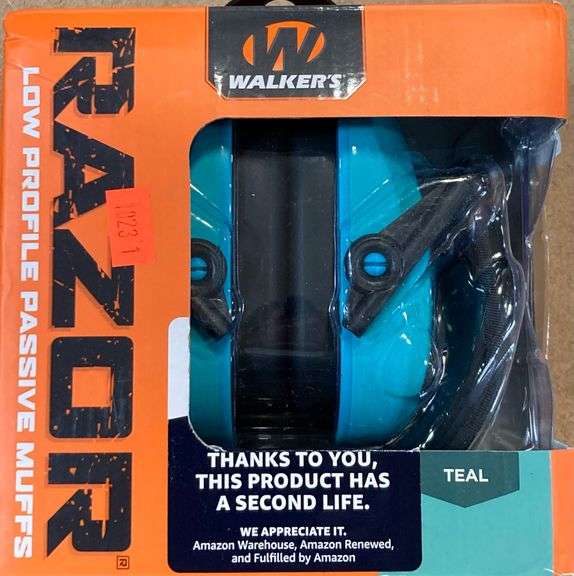 Walker's Razor Slim Passive Earmuffs Ultra Low Profile 27 Metzger