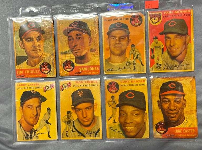 8 19531954 Topps Damaged Baseball Cards Metzger Property Services, LLC