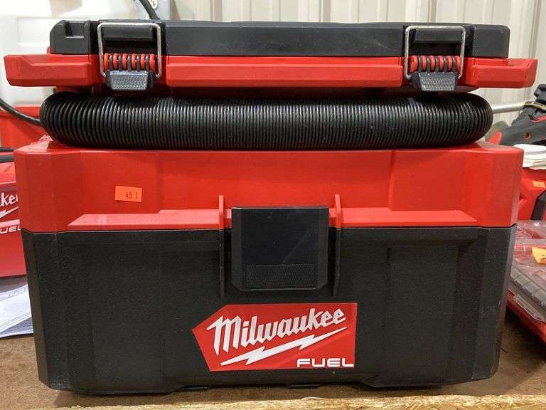 Milwaukee M18 Cordless Wet/Dry Vacuum - 2 Gallon Tool-Only With HEPA Filter, Perfect For Job Site Cleanup