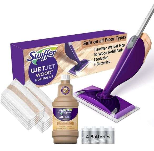 Swiffer Wood Wet Jet Starter Kit Metzger Property Services, LLC