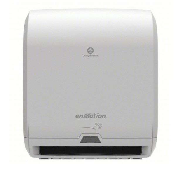 enMotion® 10” Automated Touchless Paper Towel Dispenser, Gray Zoro G0393863