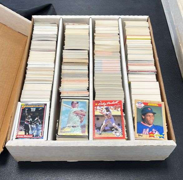 Baseball, Basketball, Football Card Assortment Metzger Property