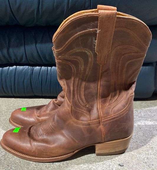 Tecovas leather boots size 12.5 Metzger Property Services, LLC