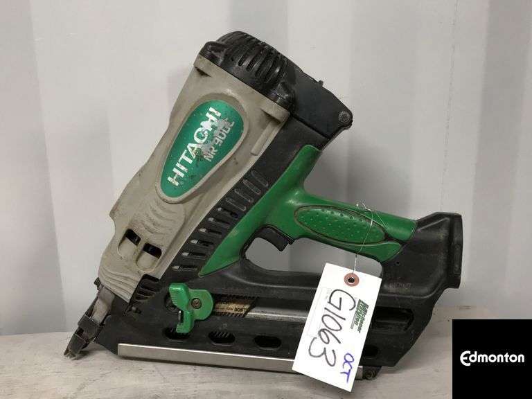 hitachi-nr-90gc-gas-strip-nailer-no-battery-michener-allen