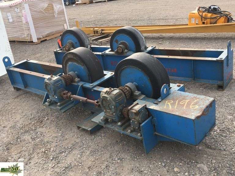 Pipe rollers Michener Allen Auctioneering Ltd