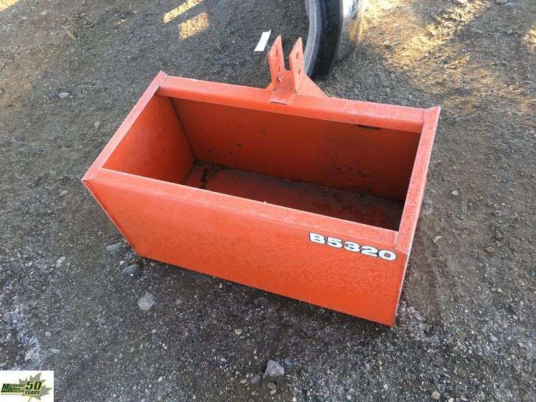 Ballast Box Kubota B5320 Michener Allen Auctioneering Ltd