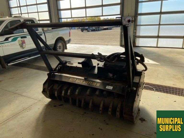 John Deere Worksite PRO MH60 Front Mount Skid Steer Mulcher Michener