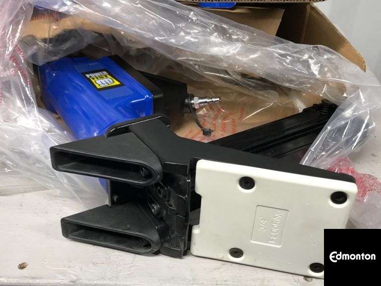 Power Fist 2in1 Flooring Nailer and Stapler Michener Allen