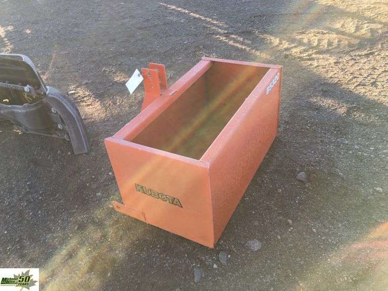 Ballast Box Kubota B5320 Michener Allen Auctioneering Ltd