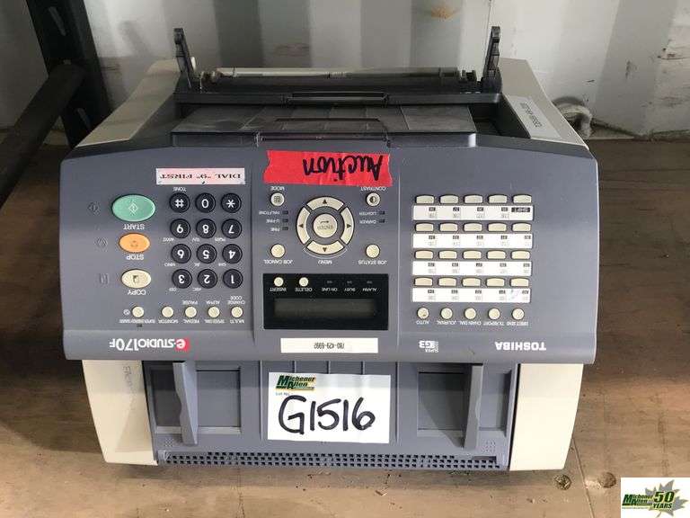 Toshiba eStudio 170F Fax Machine *NO CORDS* Michener Allen