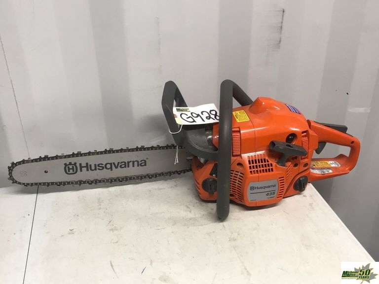 Husqvarna 435 Chain Saw Michener Allen Auctioneering Ltd