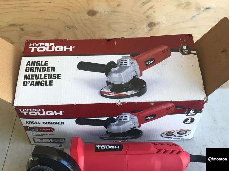 Hyper Tough Angle Grinder Michener Allen Auctioneering Ltd