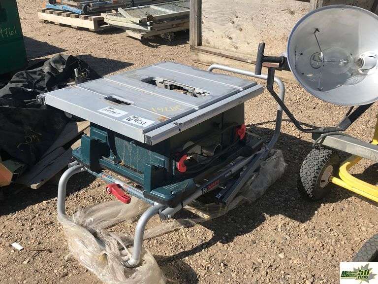 Bosch GTA47W Table Saw Michener Allen Auctioneering Ltd
