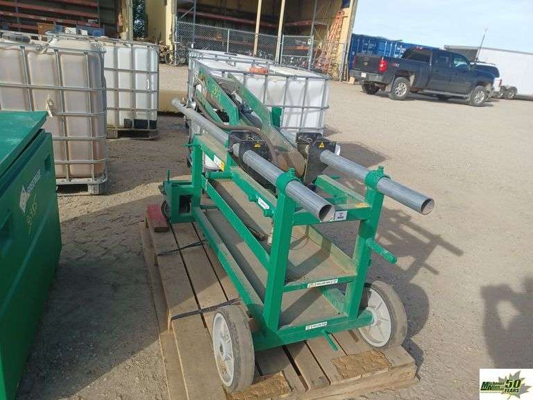 Greenlee Mobile Bending Table1 Pallet Michener Allen Auctioneering Ltd