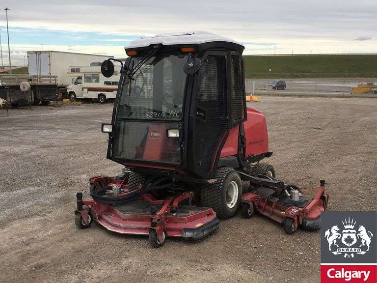 2014 Toro GroundsMaster 4010D 4x4 Mower Michener Allen Auctioneering Ltd