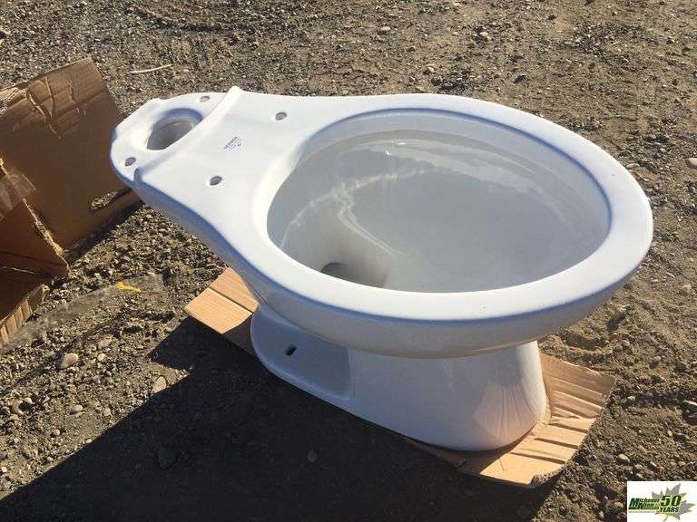 Pipes, toilet bowls, pipe connectors Michener Allen Auctioneering Ltd