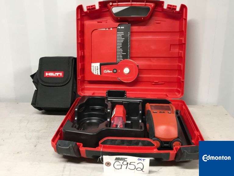 Hilti PS50 Multidetector Michener Allen Auctioneering Ltd