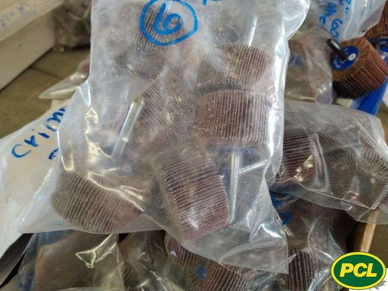 Die Grinder Flap Wheels Michener Allen Auctioneering Ltd