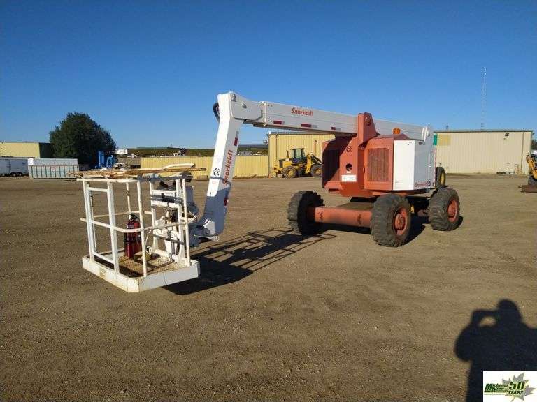 2000 Snorkelift ATB60AL CU 500 LBS 4x4 Boom Lift Michener Allen