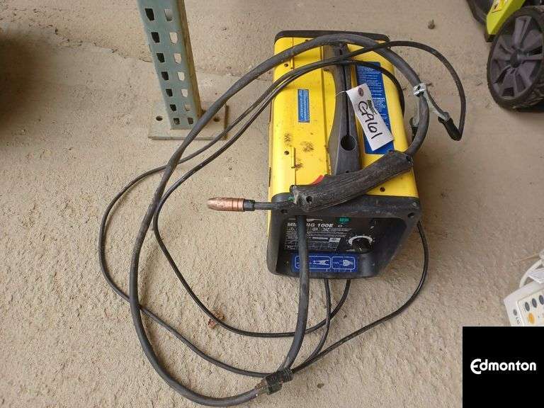 Power Fist Mig 100 Wire Feed Welder Michener Allen Auctioneering Ltd