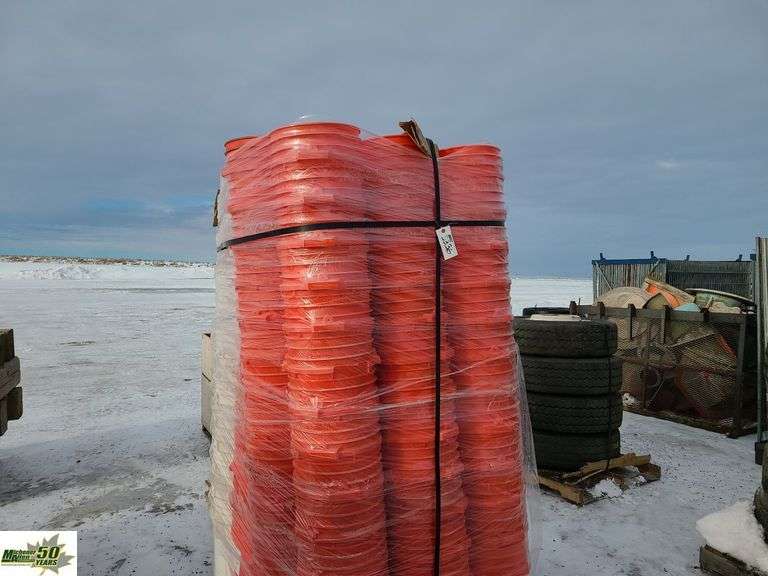 5 Gallon Buckets with Lids1 Pallet Michener Allen Auctioneering Ltd